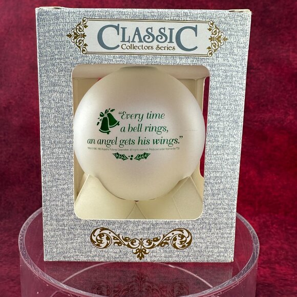 CLASSIC COLLECTORS SERIES CHRISTMAS ORNAMENT "IT'S WONDERFUL LIFE" - Picture 2 of 4